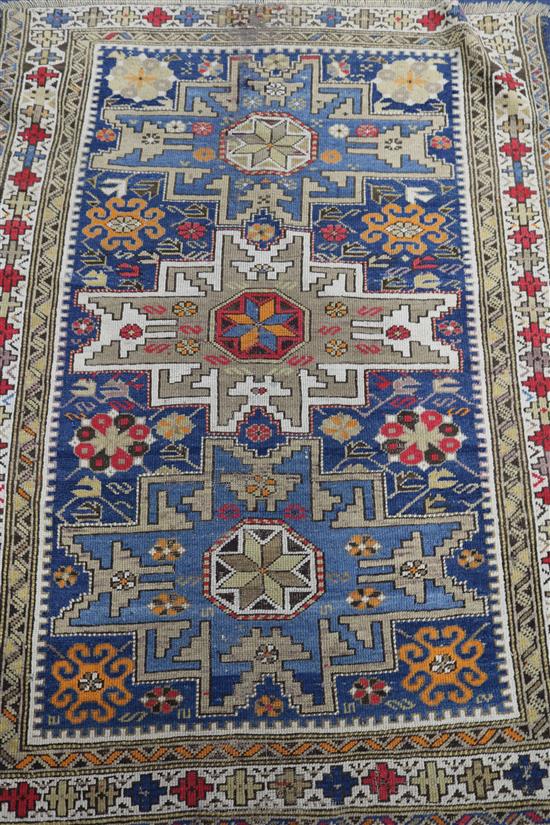 A Caucasian rug, 140 x 105cm